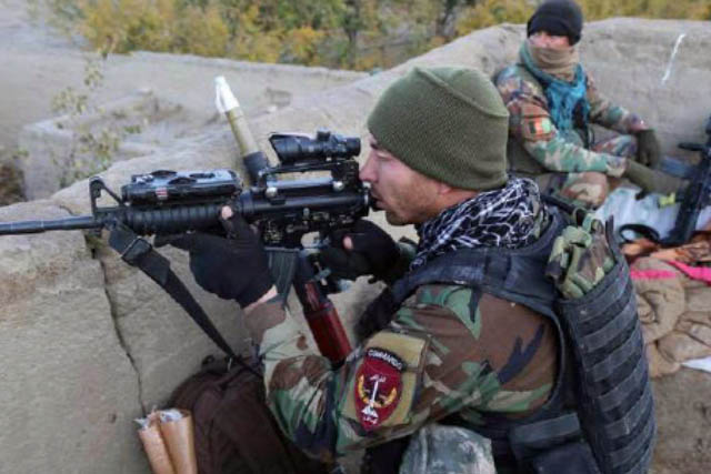 Afghan Troops  Pull out of Strategic  Helmand District